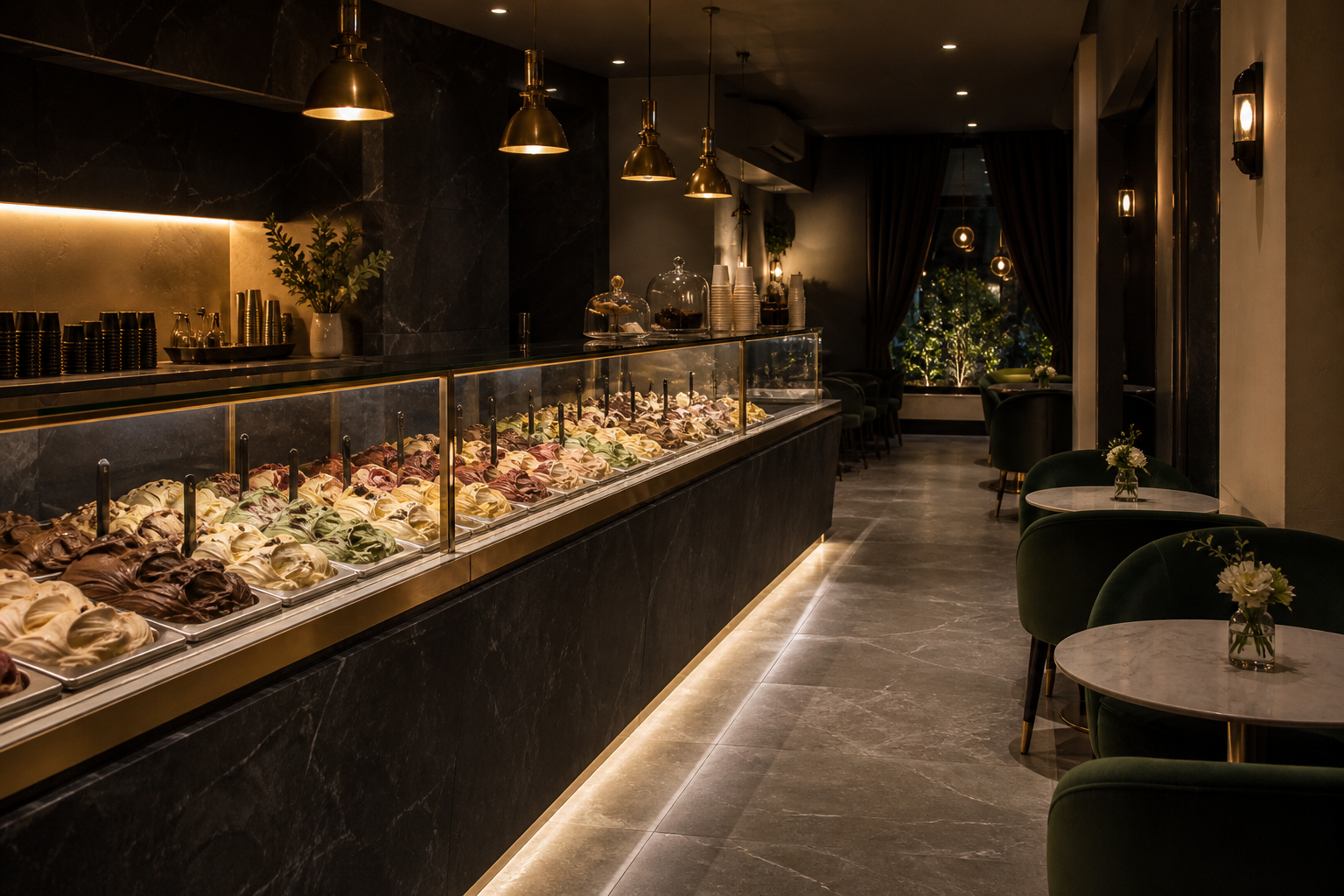 Interior premium Gelatosfera